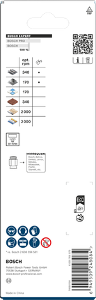 „Bosch“ 51 x 60 mm skylių pjovimo rinkinys.